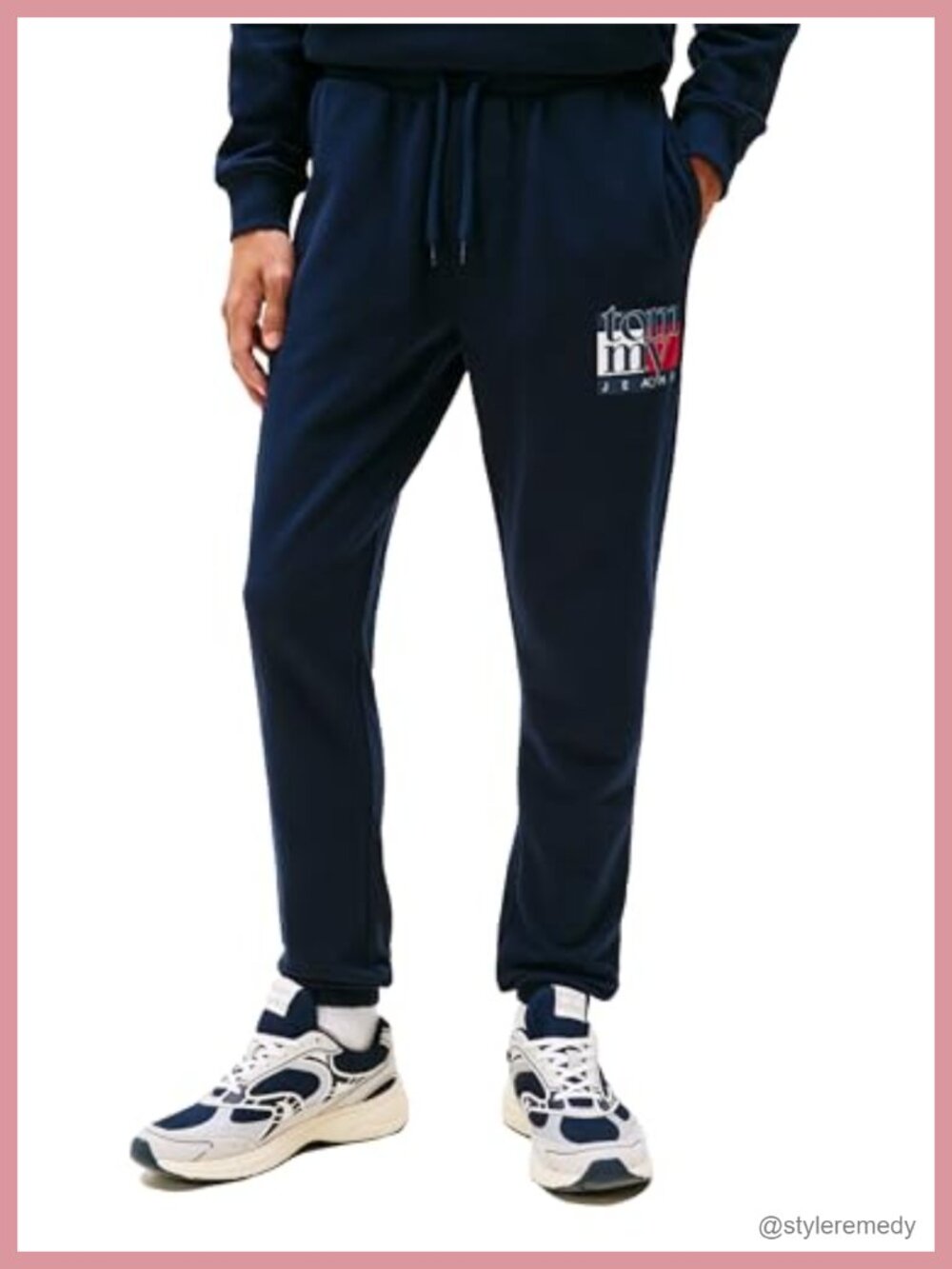 Men's Slim Fit Cotton Jogger Sweatpants with Pockets Drawstring